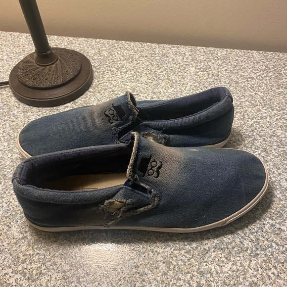 Jean-textured flats - Picture 4 of 4